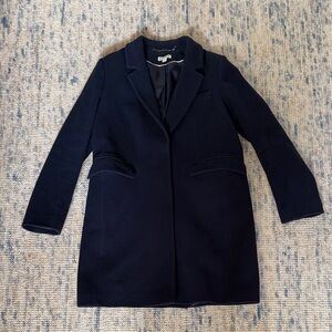 Whistles Navy Pea Coat